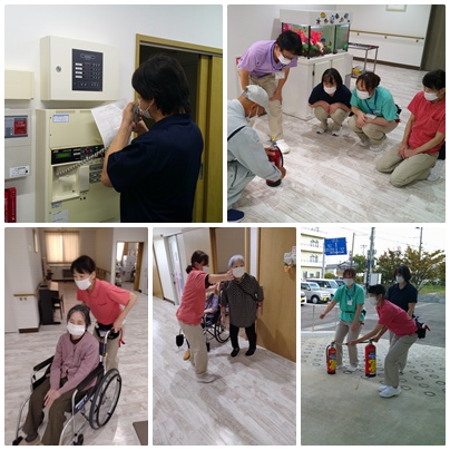 夜間想定避難訓練 お知らせ イメージ