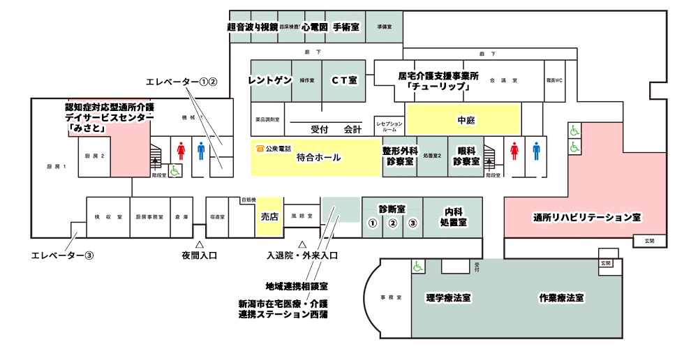 施設案内　フロアマップ