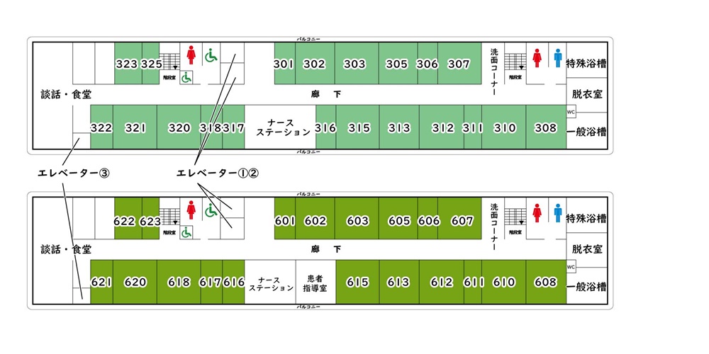 施設案内　フロアマップ